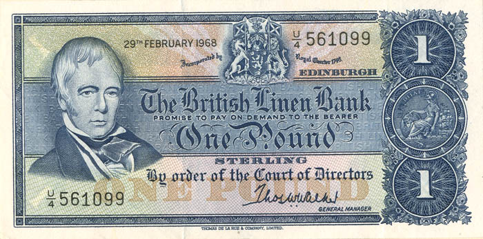 Scotland P-169a - Foreign Paper Money